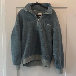 BDG Sherpa jacket blue